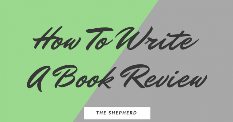 How To Write A Book Review